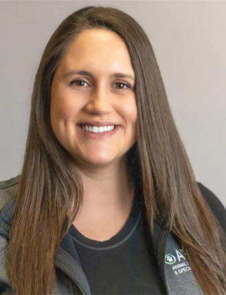 Dr. Stacey George, DVM, CCRT, cVMA